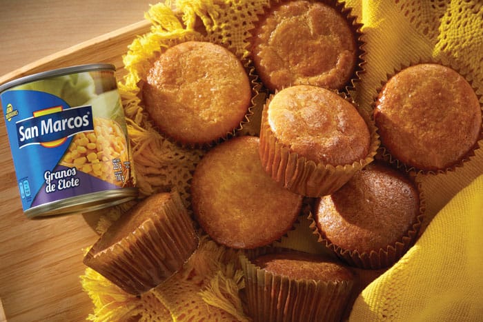 Corn cupcakes