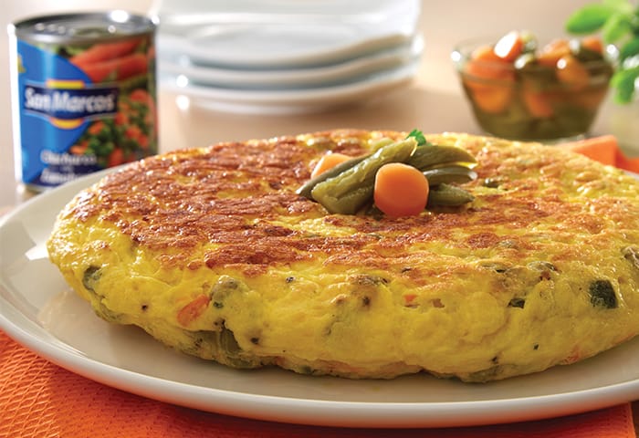 Vegetable tortilla